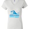Women's Short Sleeve V-Neck T-Shirt Thumbnail