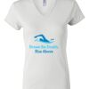 Women's Short Sleeve V-Neck T-Shirt Thumbnail
