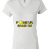 Women's Short Sleeve V-Neck T-Shirt Thumbnail
