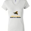 Women's Short Sleeve V-Neck T-Shirt Thumbnail