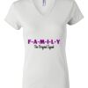 Women's Short Sleeve V-Neck T-Shirt Thumbnail