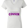 Women's Short Sleeve V-Neck T-Shirt Thumbnail