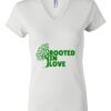 Women's Short Sleeve V-Neck T-Shirt Thumbnail