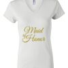 Women's Short Sleeve V-Neck T-Shirt Thumbnail