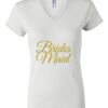 Women's Short Sleeve V-Neck T-Shirt Thumbnail