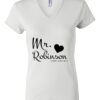 Women's Short Sleeve V-Neck T-Shirt Thumbnail