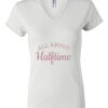 Women's Short Sleeve V-Neck T-Shirt Thumbnail