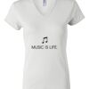 Women's Short Sleeve V-Neck T-Shirt Thumbnail