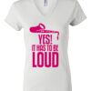 Women's Short Sleeve V-Neck T-Shirt Thumbnail