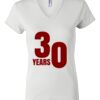 Women's Short Sleeve V-Neck T-Shirt Thumbnail
