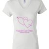 Women's Short Sleeve V-Neck T-Shirt Thumbnail