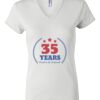 Women's Short Sleeve V-Neck T-Shirt Thumbnail