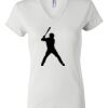Women's Short Sleeve V-Neck T-Shirt Thumbnail