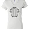 Women's Short Sleeve V-Neck T-Shirt Thumbnail