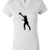 Women's Short Sleeve V-Neck T-Shirt Thumbnail