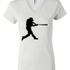 Women's Short Sleeve V-Neck T-Shirt Thumbnail