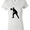 Women's Short Sleeve V-Neck T-Shirt Thumbnail