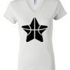 Women's Short Sleeve V-Neck T-Shirt Thumbnail