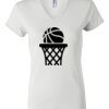 Women's Short Sleeve V-Neck T-Shirt Thumbnail