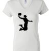 Women's Short Sleeve V-Neck T-Shirt Thumbnail