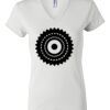 Women's Short Sleeve V-Neck T-Shirt Thumbnail