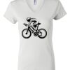 Women's Short Sleeve V-Neck T-Shirt Thumbnail