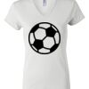 Women's Short Sleeve V-Neck T-Shirt Thumbnail