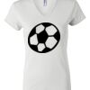 Women's Short Sleeve V-Neck T-Shirt Thumbnail