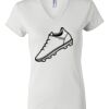 Women's Short Sleeve V-Neck T-Shirt Thumbnail