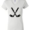 Women's Short Sleeve V-Neck T-Shirt Thumbnail