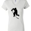 Women's Short Sleeve V-Neck T-Shirt Thumbnail