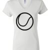 Women's Short Sleeve V-Neck T-Shirt Thumbnail