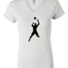 Women's Short Sleeve V-Neck T-Shirt Thumbnail