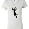 Women's Short Sleeve V-Neck T-Shirt Thumbnail