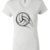 Women's Short Sleeve V-Neck T-Shirt Thumbnail