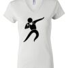 Women's Short Sleeve V-Neck T-Shirt Thumbnail