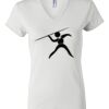 Women's Short Sleeve V-Neck T-Shirt Thumbnail