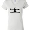 Women's Short Sleeve V-Neck T-Shirt Thumbnail
