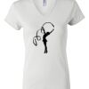 Women's Short Sleeve V-Neck T-Shirt Thumbnail