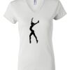 Women's Short Sleeve V-Neck T-Shirt Thumbnail