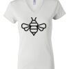 Women's Short Sleeve V-Neck T-Shirt Thumbnail