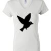Women's Short Sleeve V-Neck T-Shirt Thumbnail