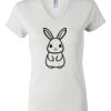 Women's Short Sleeve V-Neck T-Shirt Thumbnail