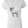 Women's Short Sleeve V-Neck T-Shirt Thumbnail