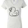 Women's Short Sleeve V-Neck T-Shirt Thumbnail
