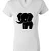 Women's Short Sleeve V-Neck T-Shirt Thumbnail