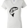 Women's Short Sleeve V-Neck T-Shirt Thumbnail