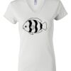 Women's Short Sleeve V-Neck T-Shirt Thumbnail