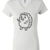 Women's Short Sleeve V-Neck T-Shirt Thumbnail