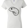 Women's Short Sleeve V-Neck T-Shirt Thumbnail